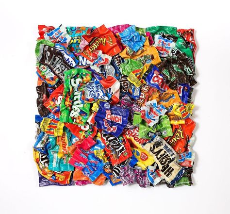 Paul Rousso, Sugar Buzz Squared, 2019 Paul Rousso, Gum Wrapper, The Blue Planet, Sunday Style, Old Bricks, Resin Sculpture, Steel Sculpture, Sweet Delights, Gcse Art