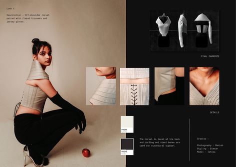 PORTFOLIO (FASHION DESIGN) :: Behance Portfolio Fashion Design, Fashion Design Projects, Creative Fashion Design, Fashion Portfolio Layout, Portfolio Fashion, 포트폴리오 레이아웃, Portfolio Design Layout, Fashion Layout, Portfolio Book