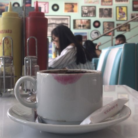 Lipstick Stain | Coffee Mug | Lipstick Stain On A Cup Of Coffee | Coffeeshop | Marrakech Coffee Place | Red Lipstick | White Mug Lipstick Stain On Coffee Cup, Lipstick On Coffee Cup, Gilmore Aesthetic, Coffee Place, Spilled Coffee, Coffee Places, Dark Lipstick, Lipstick Stain, Food Board