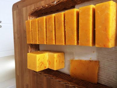 The Essential Herbal Blog: Natural Calendula Soap Calendula Soap Recipe, Cooking With Herbs, Calendula Soap, Cold Process Soap Recipes, Calendula Oil, Soap Recipe, Soap Recipes, Cold Process, Cold Process Soap