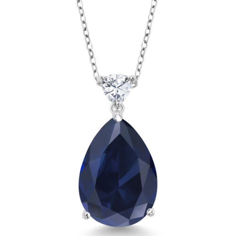 https://www.thebeautyreel.com/ Find many great new & used options and get the best deals for 925 Sterling Silver Created Sapphire and White Moissanite Pendant Necklace For at the best online prices at eBay! Free delivery for many products! Moissanite Pendant, Blue Sapphire Gemstone, Teardrop Pendant, Sapphire Stone, Sapphire Gemstone, Fine Jewellery Necklace, Pear Shape, Necklace For Women, Solid 925 Sterling Silver