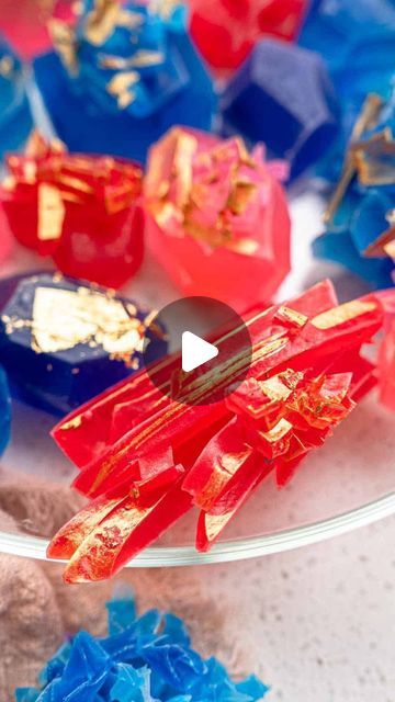 Catherine Zhang on Instagram: "Kohakutou aka crystal candy 🍭 this video took a whole two weeks to finish 💀

Stay tuned for an ASMR version 👀

Link to the recipe in my bio or here: https://zhangcatherine.com/kohakutou/

Have you tried crystal candy?!
.
.
.
#crystalcandy #kohakutou #candy #sweete #asmr #dessert" How To Make Crystal Candy, Crystal Candy Recipe, Candy Making Videos, Kohakutou Candy, Catherine Zhang, Candy Videos, How To Make Crystals, Mini Bundt, Candy Crystals