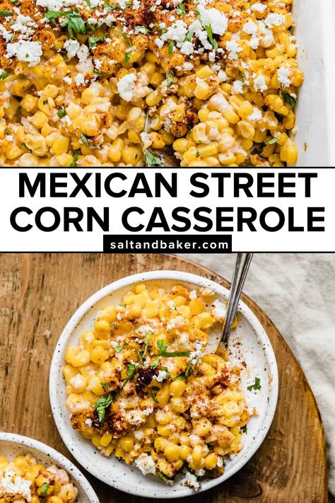 Easy Elote Recipe Cups, Frozen Mexican Street Corn, Me Ican Street Corn Pasta, Quick Mexican Street Corn, Mexican Street Rice, Mexican Corn Bake, Elote Corn Casserole Recipe, Barbacoa Sides Dishes, Me Icanstreet Corn