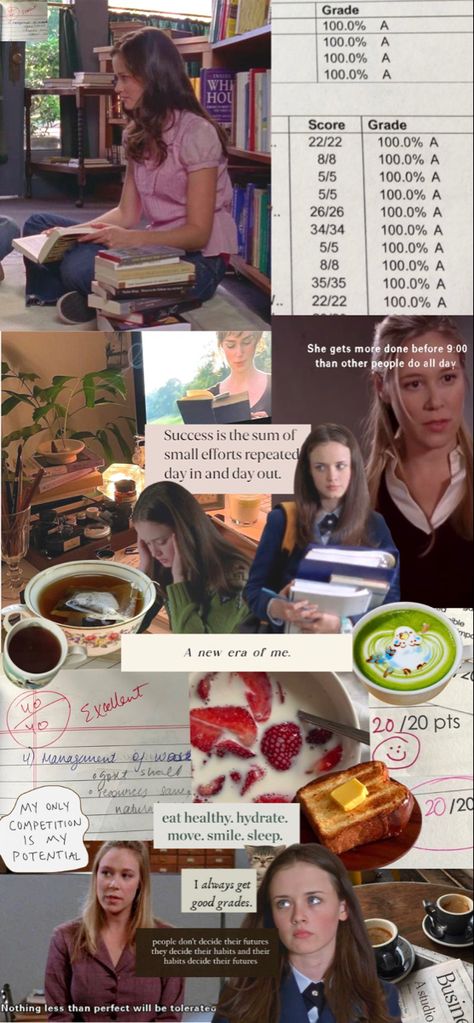 Romanticize School Wallpaper, Study Board Aesthetic Wallpaper, School Rory Gilmore Aesthetic, Procrastination Quotes Aesthetic, Study Aesthetic Gilmore, Romanticizing School Wallpaper, Gilmore Girls School Aesthetic, Paris Geller Quotes Study, Hermione Granger Study Motivation Aesthetic