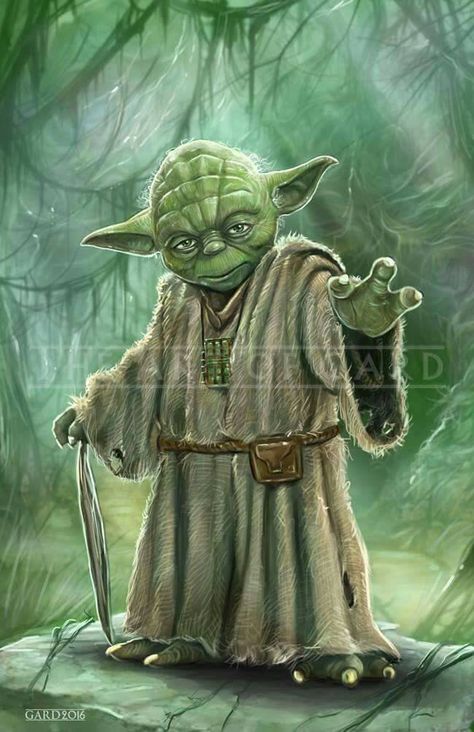 Yoda, from The Empire Strikes Back 11X17 high quality print. Shipped with protective backing board and clear bag. I also signed the print. Yoda Art, Yoda Images, Master Yoda, Eagle Pictures, Dead Pool, Painting Cross Stitch, Jedi Order, Empire Strikes Back, Star Wars Tattoo