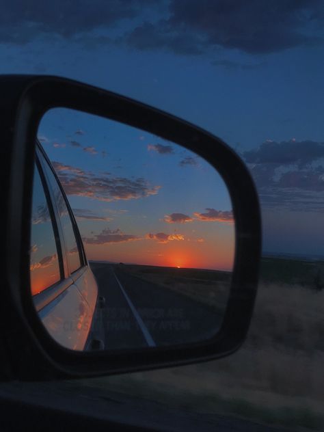 #roadtrip #sunrise Subaru Forester Aesthetic, Old Subaru, Roadtrip Aesthetic, Subaru Forester, Car Mirror, Subaru, Road Trip, Road, Quick Saves