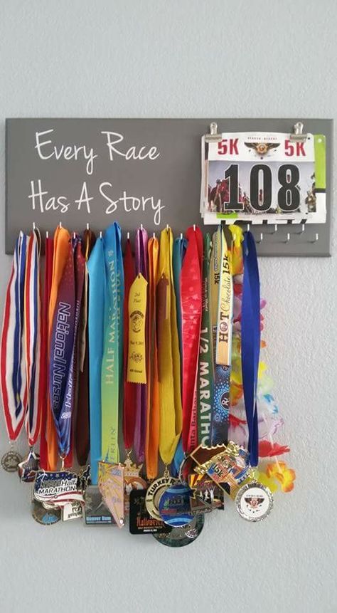 Race Medal Displays, Running Medal Display, Running Medal Holder, Medal Hanger Display, Running Medal, Race Medal, Running Medals, Midnight Red, Medal Holder