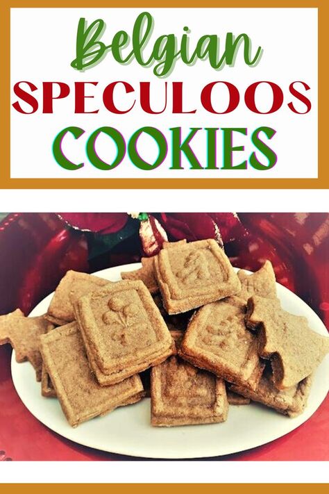 The authentic, favorite Belgian Christmas cookies - easy and fun to make with warm seasonal spices! #belgianspeculooscookies #bestbelgiancookies #bestbelgianchristmascookies #bestbiscoffcookies #easybiscoffcookies #favoriterolledcookies #europeanchristmascookies #bestinternationalChristmascookies #butteryspicedChristmascookies #pressedChristmascookies #easybelgianChristmascookiesforfamilies #favoritechristmascookies #christmascookiesforkidstomake #buttercookieswithcinnamon #bestspeculooscookies Food From France, Tunisia Food, Desserts For Easter, Fudge Caramel, Speculoos Cookies, Germany Food, Quick Treats, German Village, Biscoff Cookies