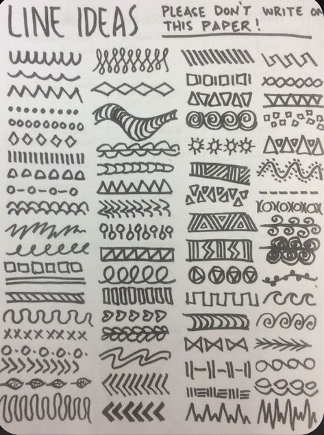 Line Ideas, Line Art Lesson, Brother And Sister Tattoo Ideas, Sister Tattoo Ideas, Art Handouts, Arte Doodle, Sister Tattoo, Zen Doodle Patterns, Zen Doodle Art