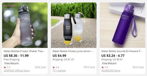 38 Trending Products To Sell In 2022 For Huge Income Trend Products To Sell, Trending Products To Sell Online 2022, Lemon Water Bottle, Shopify Business, Dropshipping Business, Protein Shaker, Trending Items, Products To Sell, Drop Shipping Business