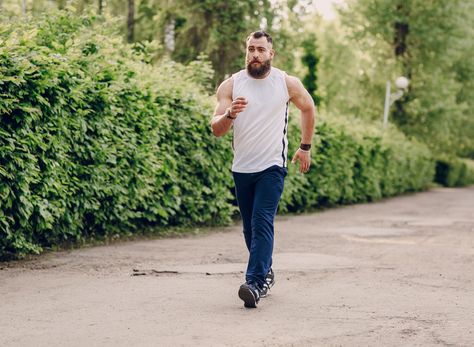 The Best Ways To Increase Your Visceral Fat Burn While Walking, Trainer Says — Eat This Not That Shrink Belly, Walking Workouts, Fast Walking, Power Walking, Walking Man, Eat This Not That, Visceral Fat, Maintain Weight, Lower Belly Fat