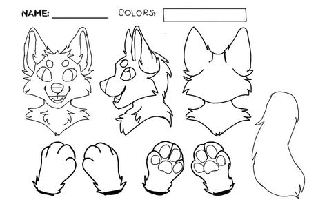 Cat Fursuit Reference Sheet, Fursuit Base Drawing Free, Fursona Base Ref, Fursuit Head Base Template, Free Fursona Ideas, Fursuit Reference Sheet Base, Fursona Reference Sheet Base, Fursuit Template, Fursona Template