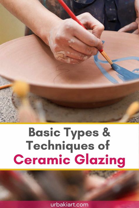 Glazing is a means of adding colors to your pottery. It adds a beautiful touch of finesse to ceramic pieces, giving them gorgeous vibrant colors, bold textures, and a smooth finish. There are many ways to apply nail polish, some more complicated than others. Watching this video you can learn the different types of ceramic glazes and the application techniques to achieve a wide variety of effects. The creator of this video will give you all the information you need about ceramic glazes to... Ceramic Painting Techniques Tips, Tips For Painting Pottery, Glazed Ceramic Sculpture, Diy Ceramic Glaze, Pottery Finishing Techniques, Cool Glazing Techniques Ceramic Art, Glaze Colors For Pottery, Pottery Glazing Techniques Tutorials, Glazing Ceramics Techniques