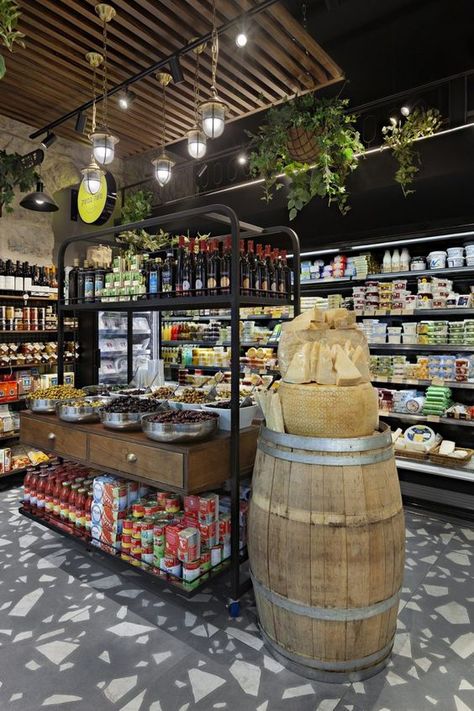 » Boutique deli design By Dana shaked Deli Shop Design, Deli Design, Supermarket Design Interior, Rak Display, Grain Store, Deli Shop, Cheese And Wine, Market Store, Grocery Store Design