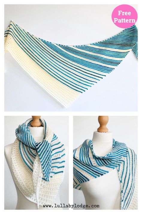 Lantic Bay Shawl Free Knitting Pattern Knit Cowl Pattern, Knitting Shawl Patterns Free, Knitted Shawls And Wraps, Knit Shawl Patterns, Free Shawl Knitting Patterns, Knitted Shawl, Knitted Shawls Free Patterns Easy, Knit Shawl, Free Simple Knitting Patterns Scarves & Shawls