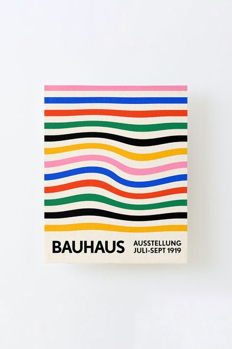 Geometric Lines Pattern, Bauhaus Illustration, Bauhaus Graphic, Bauhaus Painting, Bauhaus Colors, Bauhaus Textiles, Bauhaus Pattern, Mid Century Modern Painting, Line Poster