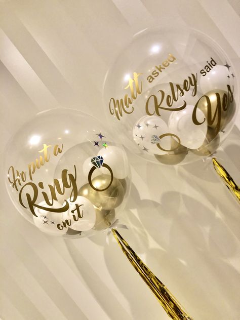 Last Name Balloons Wedding, Bridal Shower Bobo Balloons, Bride To Be Balloon Bouquet, Balloon Bride To Be, Bride Balloon, Bobo Balloons, Engagement Balloons, Personalised Balloons, Personalized Balloons