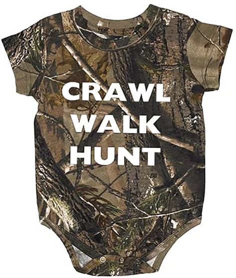 Southern Baby Clothes, Crawl Walk Hunt, Baby Clothes Country, Baby Clothes Size Chart, Hunting Baby, Camo Baby, Baby Clothes Sale, Baby Clothes Sizes, Neutral Baby Clothes