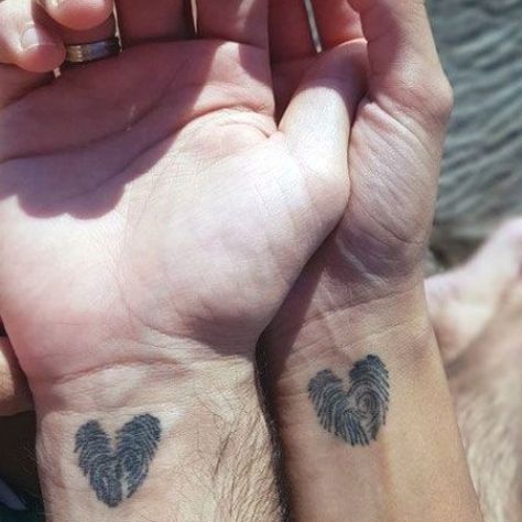 Black Couple Matching Tattoos, Tattoos For Husband And Wife, Tattoos For Husband, Boyfriend And Girlfriend Tattoos, Girlfriend Tattoos, Infinity Couple Tattoos, Husband Tattoo, Maching Tattoos, Wife Tattoo