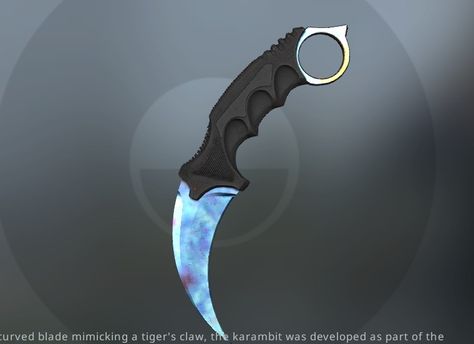 Karambit Knife, Blue Gems, Gems, Collage, Sneakers, Pins, Blue, Quick Saves