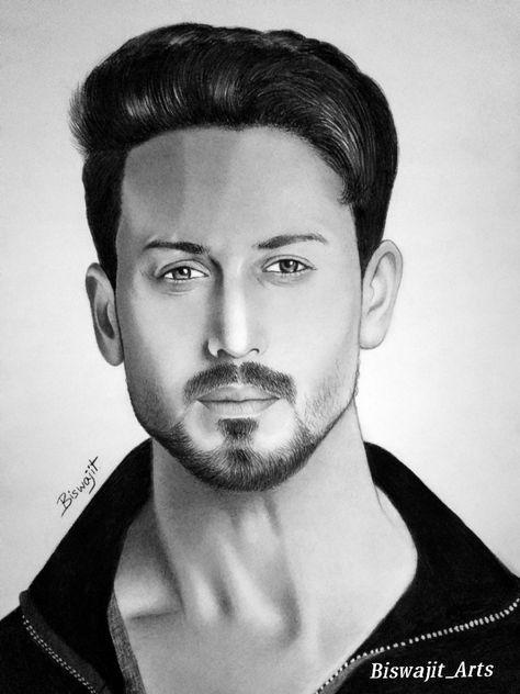 Tigershroff drawing/realistic drawing Tiger Shroff Drawing, Beautiful Pencil Sketches, Celebrity Art Drawings, Pencil Sketch Portrait, Pencil Drawing Images, Color Pencil Sketch, Celebrity Portraits Drawing, Drawing Realistic, Realistic Sketch