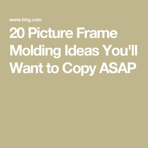 20 Picture Frame Molding Ideas You'll Want to Copy ASAP Picture Frame Moulding Wall Ideas, Dining Room Picture Frame Molding, Picture Frame Wall Molding Bedroom, Picture Frame Molding Ideas, Picture Frame Moulding Bedroom, Picture Frame Molding Around Window, Beige Picture Frame Molding, Faux Picture Frame Moulding, Renter Friendly Picture Frame Molding