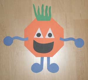 Shape Monster Crafts | All Kids Network Shape Monster Craft, Monster Template, Shape Monster, Monster Craft, Circle Crafts, Monster Crafts, Shapes Preschool, Preschool Class, Shapes Activities