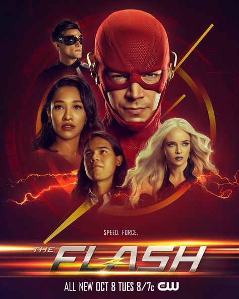 NEW!!! Poster from The Flash Season 6 Eobard Thawne, Iris West Allen, The Flash Season, Flash Tv Series, Danielle Panabaker, Free Tv Shows, Univers Dc, Fastest Man, Barry Allen