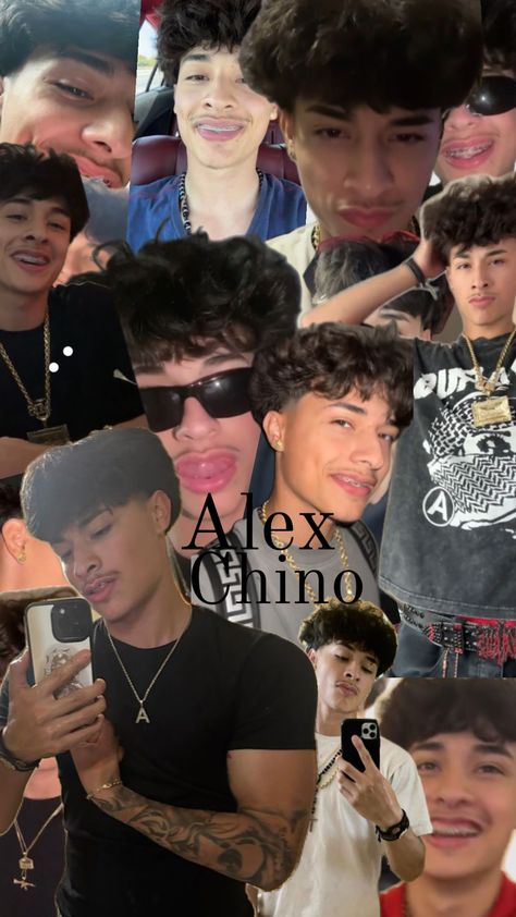 #alex #holamami #chino #alexchino #tiktoker #tiktokfamous #mymannotyours Alex Pics, Brown Pride, Cute Guy Pics, Different People, Boys With Curly Hair, My Man, The Boy Is Mine, Attractive Guys