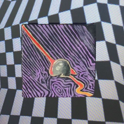 Handmade clay Tame Impala-currents album cover print coaster Tame Impala Painting, Album Covers Painting, Girly Pop, Pop Albums, Tame Impala, Printed Coasters, Clay Art Projects, Mini Canvas, Handmade Clay