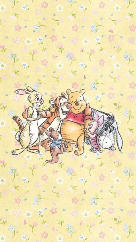 #winniethepooh Winnie the Pooh, Winnie the Pooh wallpaper, Disney, Disney wallpaper Winnie The Pooh Background, Winnie The Pooh Wallpaper, Pooh Wallpaper, Winnie The Pooh Decor, Eeyore Pictures, Pooh Winnie, Tigger Winnie The Pooh, Winnie The Pooh Piglet, Winnie The Pooh And Friends