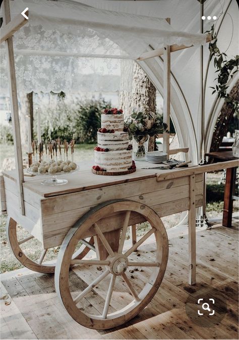 Food Truck Wedding, Sweet Carts, Wooden Cart, Candy Cart, Flower Cart, Unconventional Wedding, Coffee Carts, Flower Bar, Food Displays