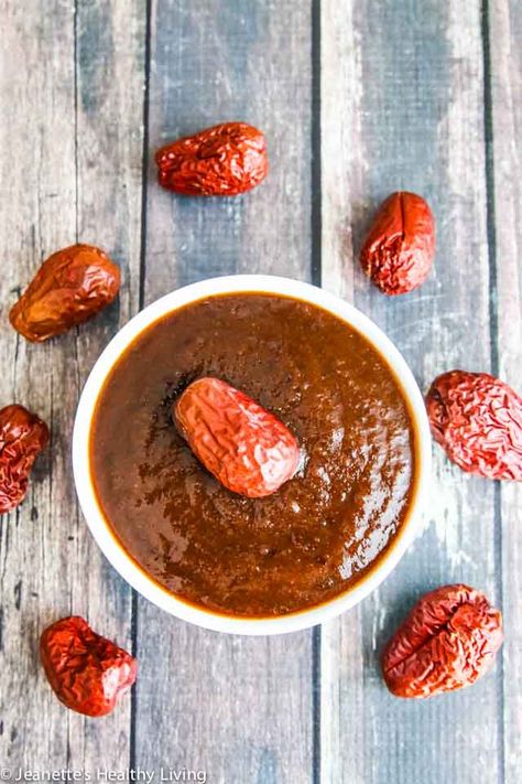 Canning Chow Chow, Jujube Recipes, Sticky Rice Cake Recipe, Healthy Holiday Breakfast, Superfood Snacks, Date Jam, Jujube Tree, Jujube Fruit, Super Bowl Food Healthy