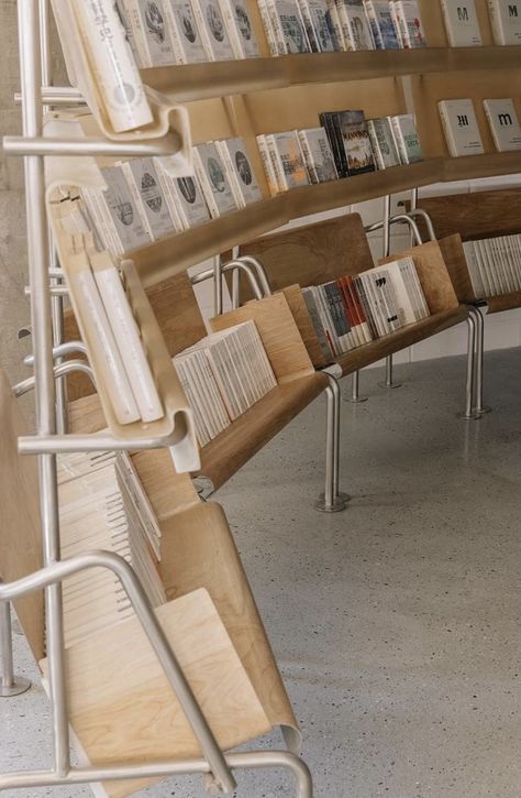 Bookstore Furniture, Imagination Photography, Aurora Design, China Architecture, Timber Roof, British Interior, Melbourne House, Norm Architects, Apartment In Paris