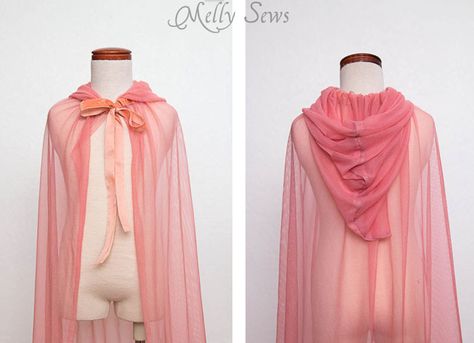 So cute! How to make a fairy princess cape - Easy DIY tutorial by Melly Sews Cape Tutorial, Princess Cape, Diy Cape, Make A Fairy, Melly Sews, Diy Fairy, Cosplay Diy, Fairy Princess, Costumes Ideas