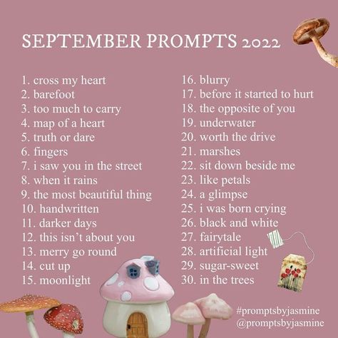 September Prompts, September Ideas, September Poem Prompts, Poem Ideas Prompts, May Writing Prompts, Poem Prompts Ideas, Poetry Ideas Prompts, Poetry Prompts Deep, Poetry Prompts Ideas Poems