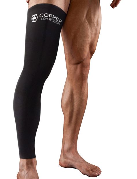 Copper Compression Full Leg Sleeve - Guaranteed Highest Copper Sleeves Full Leg Sleeve, Clothes For Men Over 50, Leg Compression, Knee Compression Sleeve, Support Socks, Leg Sleeve, Joints Pain Relief, Knee Sleeves, Compression Sleeves