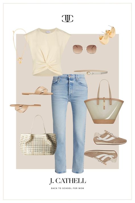 Back to School Outfits for Mom - J. Cathell Outfits For Mom, School Run Style, J Cathell, Find Your Style, Back To School Outfits, Mom Outfits, Fall Looks, Curator Style, School Outfits