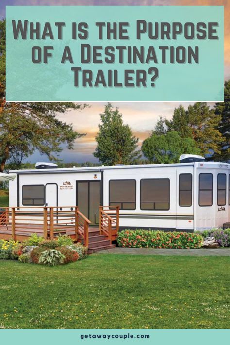 Destination Trailer Remodel, Destination Trailers Decorating, Destination Trailer Deck Ideas, Destination Rv Trailers, Destination Trailers Living, Trailer Deck Ideas, Destination Trailers, Trailer Deck, Cool Rvs