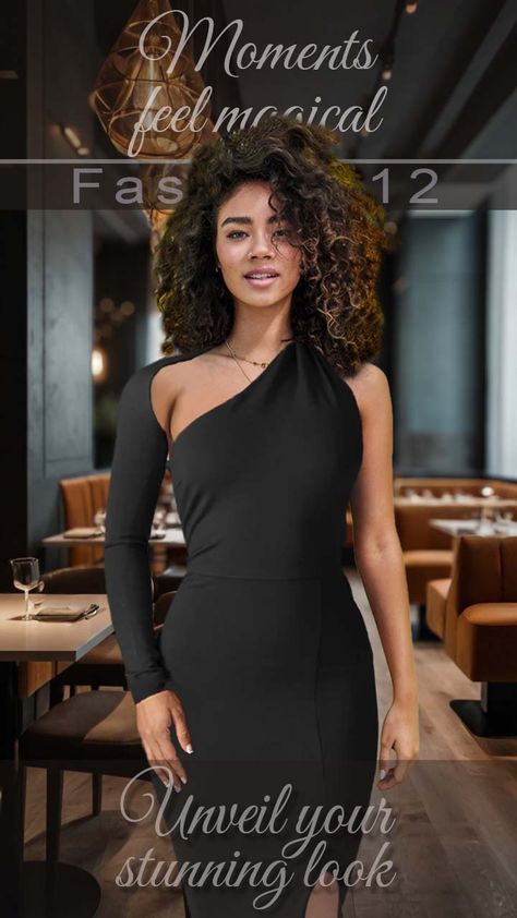 dress brokat modern Unique Hoco Dresses, Chic Black Dress, Party Dress Classy, Hoco Dresses Tight, Perfect Cocktail Dress, Coctail Dresses, Glamorous Party, Fall Dress, Black Wedding Dresses