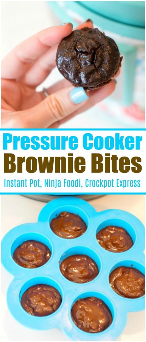 Pressure Cooker Desserts, Pot Brownie, Electric Pressure Cooker Recipes, Best Instant Pot Recipe, Slice Of Heaven, Brownie Bites, Egg Bites, Instant Recipes, Easy Instant Pot Recipes