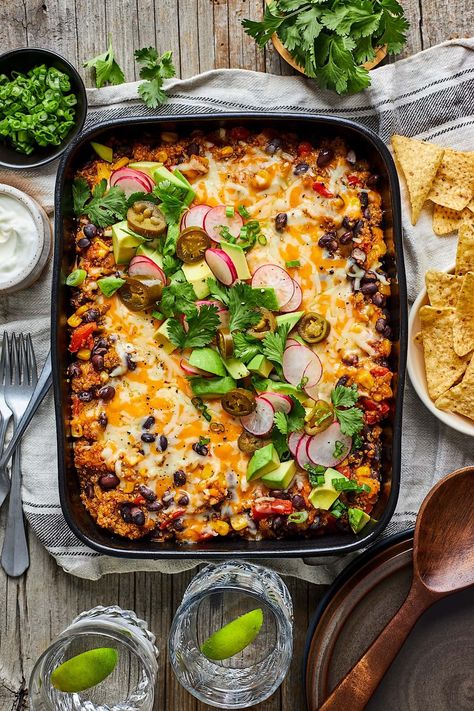 Black Bean Quinoa Enchilada Bake Black Bean Enchilada Bake, Quinoa Enchilada Bake, Quinoa Enchilada, Easy Enchilada Casserole, Gluten Free Enchiladas, Quinoa Casserole, Enchilada Bake, Vegetarian Enchiladas, Easy Enchiladas