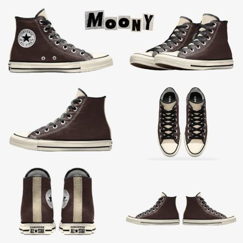 Marauders inspired converse Marauders Themed Phone, Marauders Shoes, Converse Reference, James Potter Converse, Marauders Footprints, James Potter Red Converse, Marauders Converse, Remus Lupin Converse, Coloured Converse