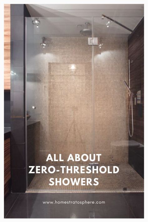 Shower Threshold, Professional Bathroom, Accessible Bathroom Design, Shower Remodel Diy, Shower Inserts, Glass Shower Enclosures, Laundry Room Bathroom, Home Remodeling Diy, Diy Shower