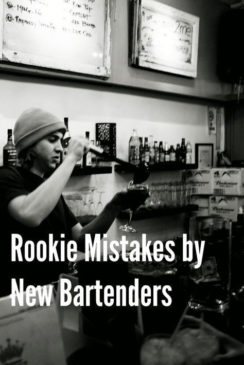 Rookie Mistakes New Bartenders Make Like any job, bartending has a learning curve. Here are a few common mistakes for new bartenders. Bartending Interview Outfit, Bar Manager Outfit, Women Bartenders Outfit, Interview Outfit Bartender, Outfits For Bartenders, Bar Tending Outfit, How To Bartend, What To Wear As A Bartender, Bartender Outfit Female