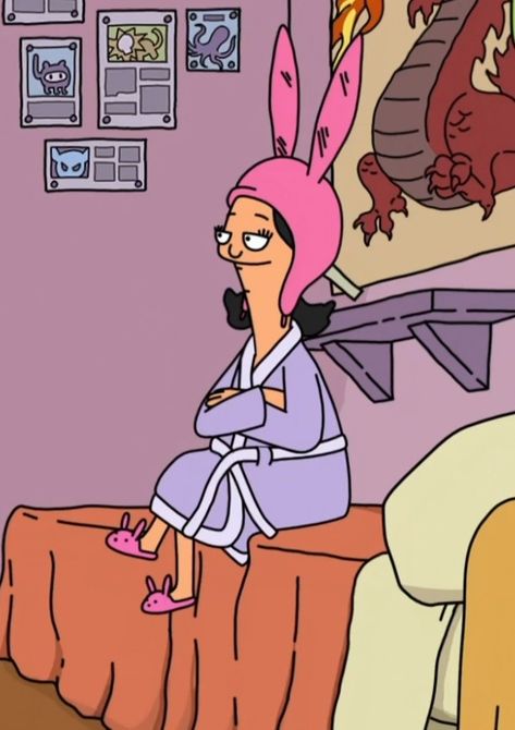 Aesthetic Mode, Louise Belcher, Bobs Burgers, Queen, Pink