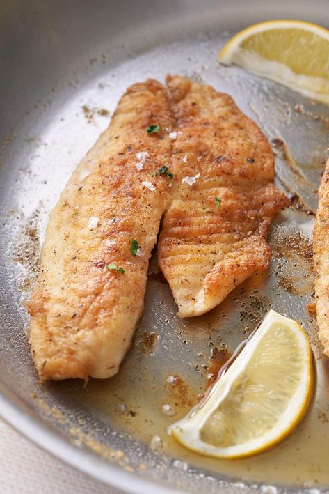 Sauteed Walleye Recipes, Fish Fry Side Dishes, Fish Fry Sides, Pan Fried Fish Recipes, Oven Baked Cod, Fish Seasoning, Walleye Recipes, Walleye Fish Recipes, Pan Fried Fish