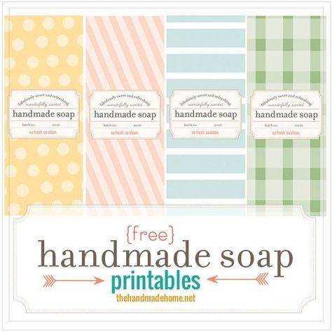 handmade_soap_free_printables Soap Packaging Diy, Labels Ideas, Make Your Own Soap, Soap Labels Template, Soap Labels, Labels Printables Free, Homemade Soap Recipes, Free Labels, Homemade Bath Products