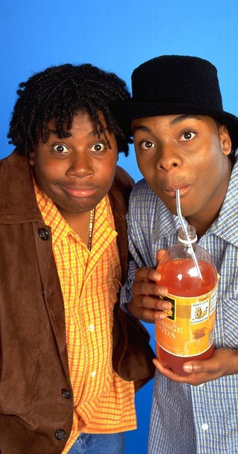 Kenan E Kel, 2000s Halloween Costume, 90s Black Culture Aesthetic, Kenan And Kel, Black American Culture, Lowkey Rapper, Looks Hip Hop, Zoey 101, Swag Pics