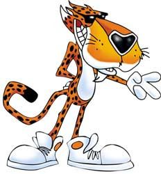 Chester Cheetos, Cheetah Tattoo, Chester Cheetah, Creepy Food, Gatos Cool, Tv Funny, Funny Commercials, Vinyl Bumper Stickers, Man Vs